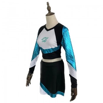 Channel Maddy Perez's Style with the Euphoria Cheerleader Uniform Dress Cosplay